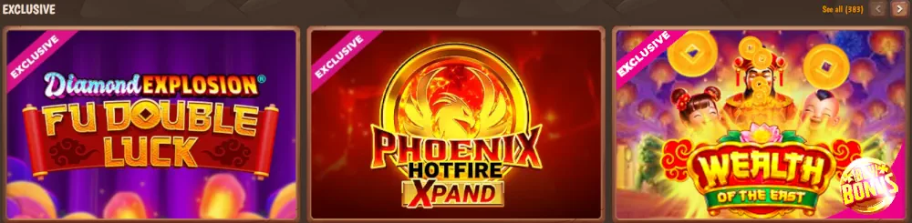 StoneVegas Exclusive Games